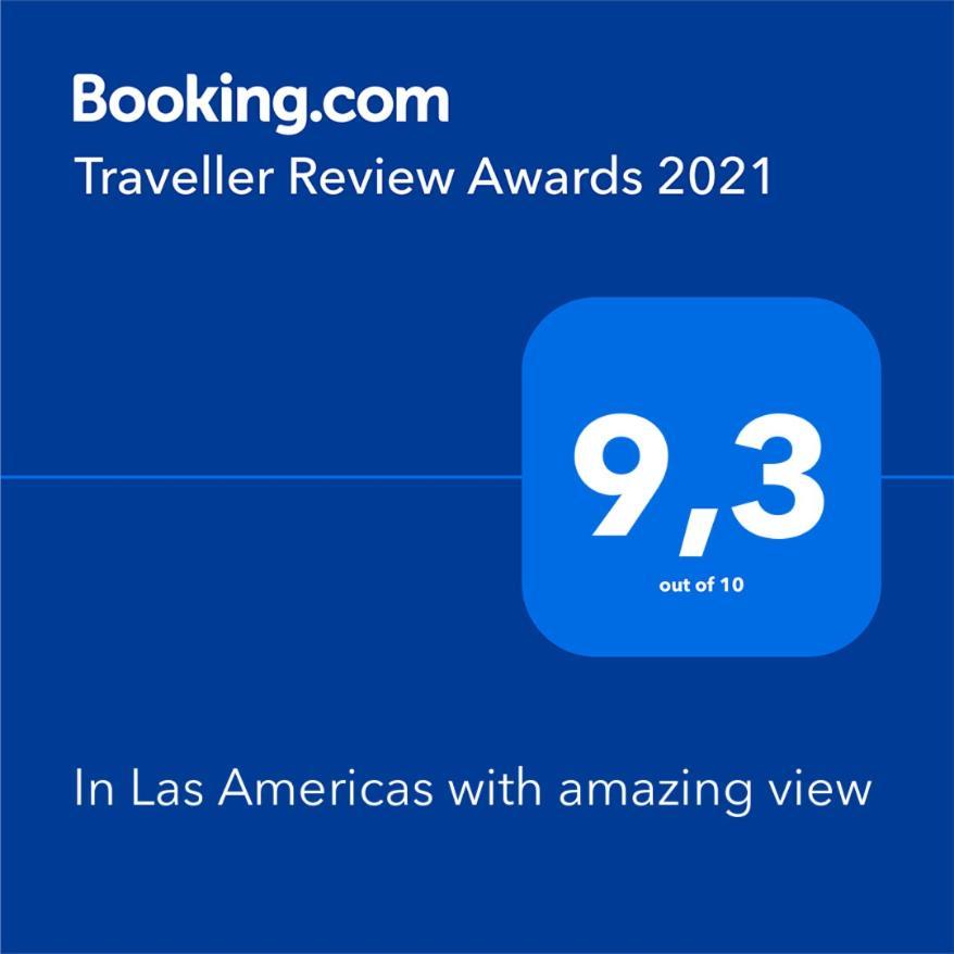 In Las Americas With Amazing View Playa de las Americas  Exteriör bild